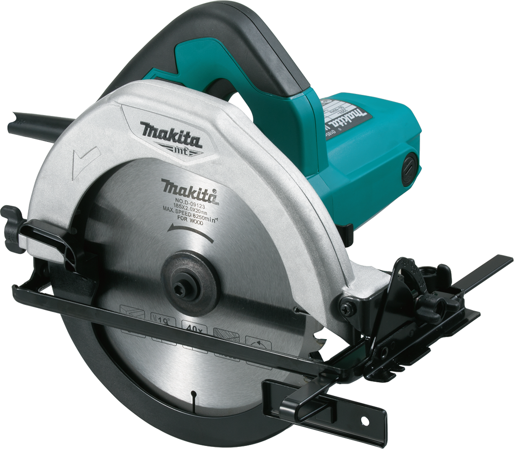 Sierra Circular Makita M5801B 7-1/4” 1050W Profesional con Base Metálica, Protector de Disco y Mango Ergonómico