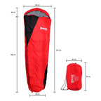 Sleeping Bag Tipo Momia MC-029 Mendoza – Saco de Dormir Compacto y Cálido para Camping, Senderismo y Excursionismo
