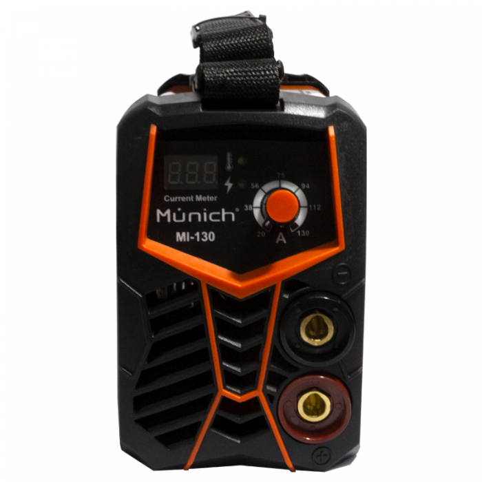 Soldadora Inversora 130A 110V MI-130 Munich | Máquina de Soldar Portátil con Tecnología IGBT y Alta Eficiencia Energética