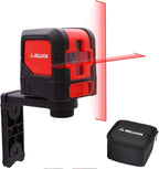 Nivel Láser Rojo 20 m Bellota 7NIVELLASER20M | Autonivelante, Proyección en Cruz, IP54
