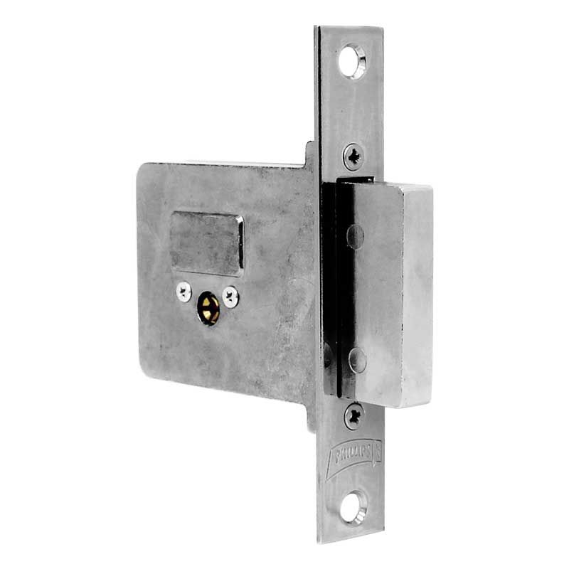 Cerrojo de un Solo Paso Phillips X-1000 Cromo Seguridad y estilo para tu hogar
