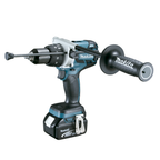Rotomartillo Inalámbrico Makita DHP481RTJ 18V Brushless con 2 Baterías, Cargador Rápido y Maletín Makpac Profesional