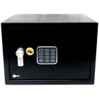 Caja Fuerte Yale 84835 Electronic Safe Small – Caja de Seguridad Digital con Clave y Llave de Emergencia