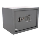 Caja Fuerte Yale MX83406 Medium Gris – Caja de Seguridad Electrónica con Clave Digital y Llave de Emergencia