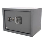Caja Fuerte Yale MX83406 Medium Gris – Caja de Seguridad Electrónica con Clave Digital y Llave de Emergencia