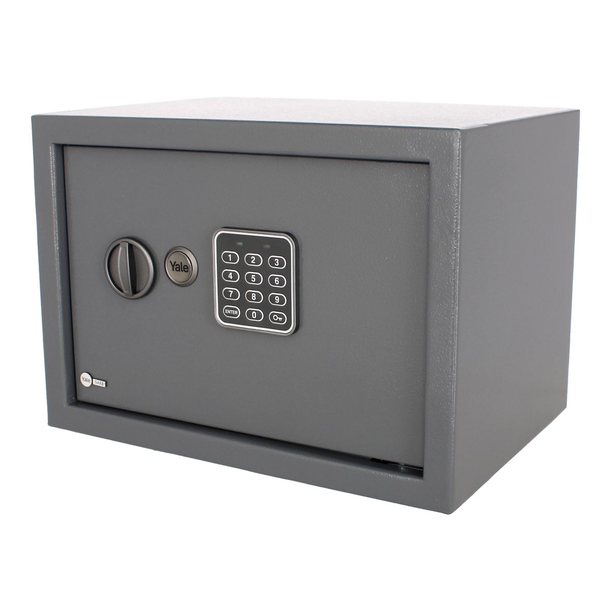 Caja Fuerte Yale MX83406 Medium Gris – Caja de Seguridad Electrónica con Clave Digital y Llave de Emergencia
