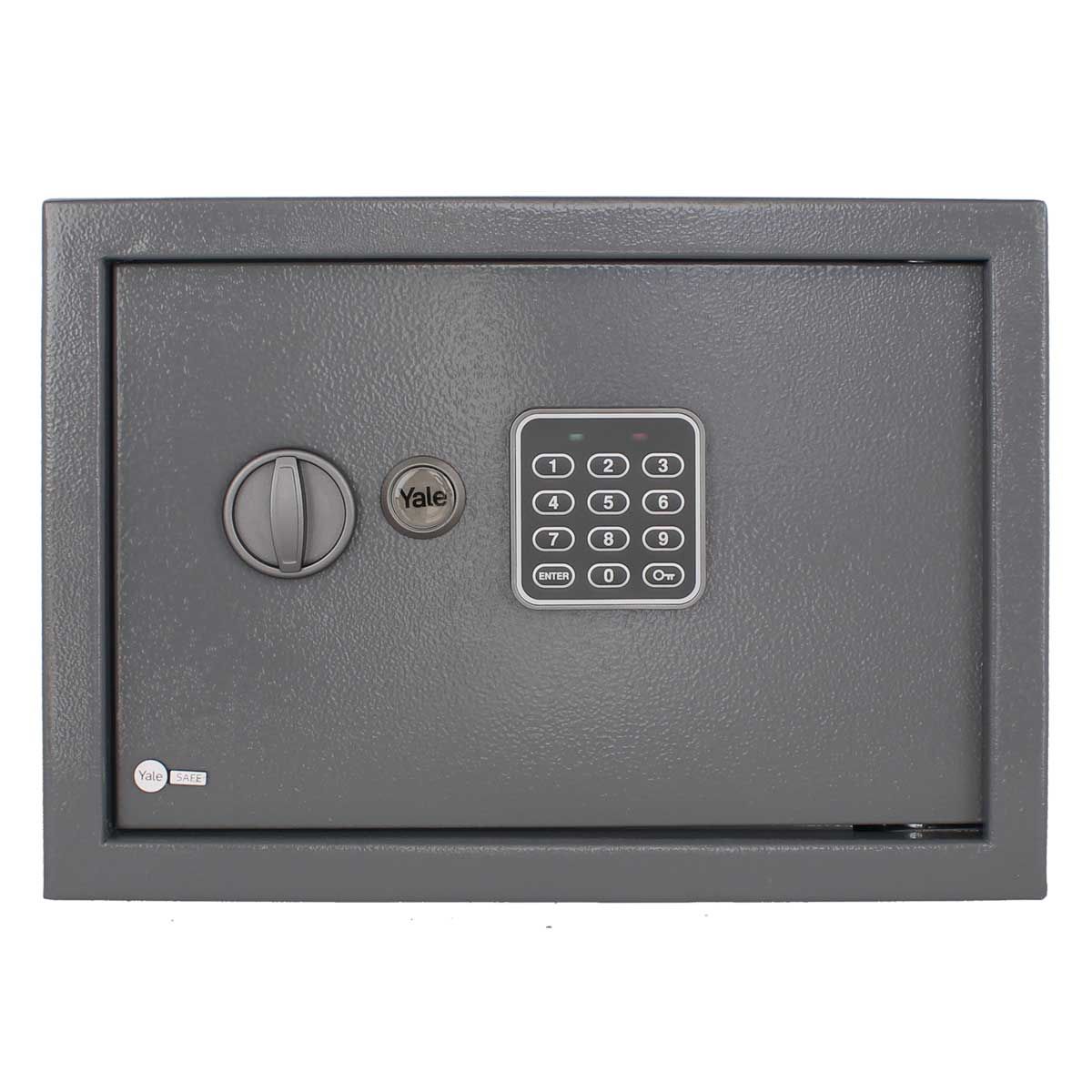 Caja Fuerte Yale MX83406 Medium Gris – Caja de Seguridad Electrónica con Clave Digital y Llave de Emergencia