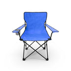 Silla Plegable Para Camping GardenLiSilla Plegable Roja, Azul, Negra para Camping con Portavasos | Ligera, Resistente y Portátilfe