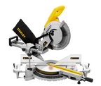 Sierra Ingleteadora Deslizante Stanley SM18 10” 1800W con Guía Láser, Brazo Telescópico y Base Metálica Profesional