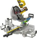 Sierra Ingleteadora Deslizante Stanley SM18 10” 1800W con Guía Láser, Brazo Telescópico y Base Metálica Profesional