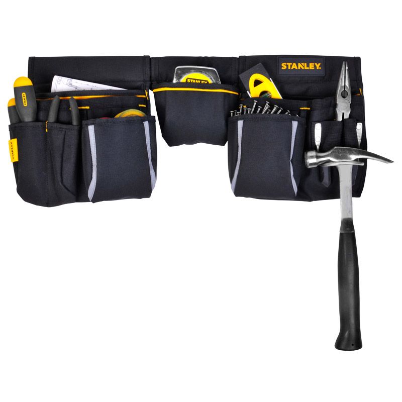 Cinturón Porta Herramientas Stanley STST511304 | Resistente, Ajustable y Práctico para Profesionales