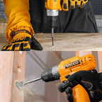 Taladro Atornillador Inalámbrico Ingco CDLI12202 12V 3/8” con 2 Baterías, Cargador Rápido y Estuche Profesional