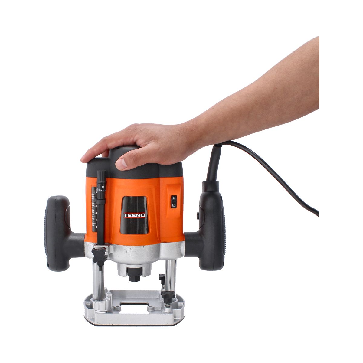 Router TEENO RT60082 de 1200 W – Fresadora Profesional para Madera con Control de Profundidad y Velocidad Variable