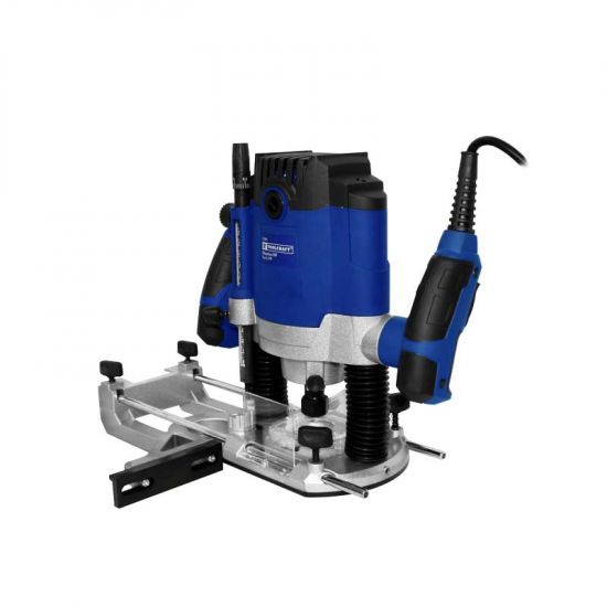 Router Toolcraft TC2753 de 1/2” – Rebajadora Profesional de 1850 W con Control de Velocidad y Guía Lateral