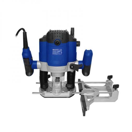 Router Toolcraft TC2753 de 1/2” – Rebajadora Profesional de 1850 W con Control de Velocidad y Guía Lateral