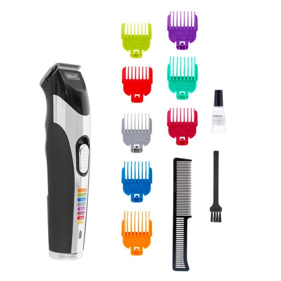 Recortadora Recargable para Barba Wahl Color Pro 9691-100MX – Máquina Inalámbrica con Cuchillas de Acero Inoxidable